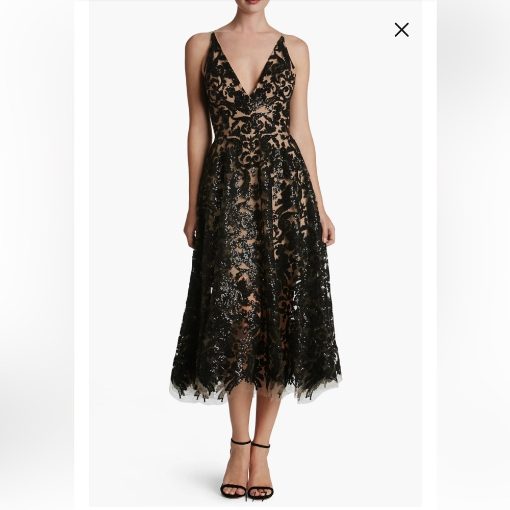 Dress The Population sequin/lace dress Size M